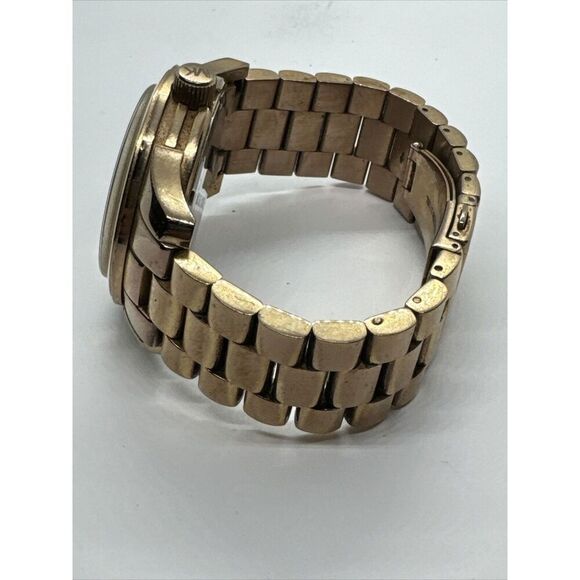 Michael Kors Runway MK5661 Women\'s Gold Stainless Steel Analog Dial Watch JNA797 main image 4